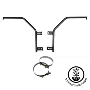 Lamppost Bracket - Round Stock - Double Arm